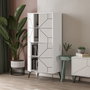 Hanah Home Armario multiusos Dune - Blanco
